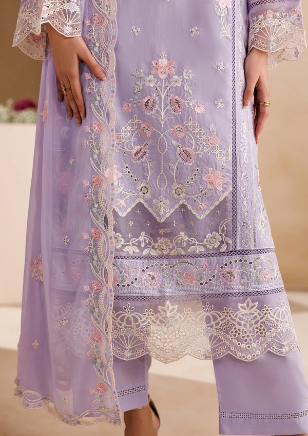 BP-1014 Collection – Purple Ash Embroidered Lawn Unstitched 3 Piece Suit