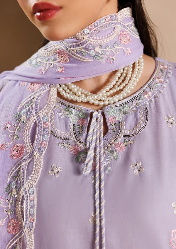 BP-1014 Collection – Purple Ash Embroidered Lawn Unstitched 3 Piece Suit