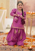 BP-2004 3-Piece Girls Dhanak Embroidered Unstitched Suit