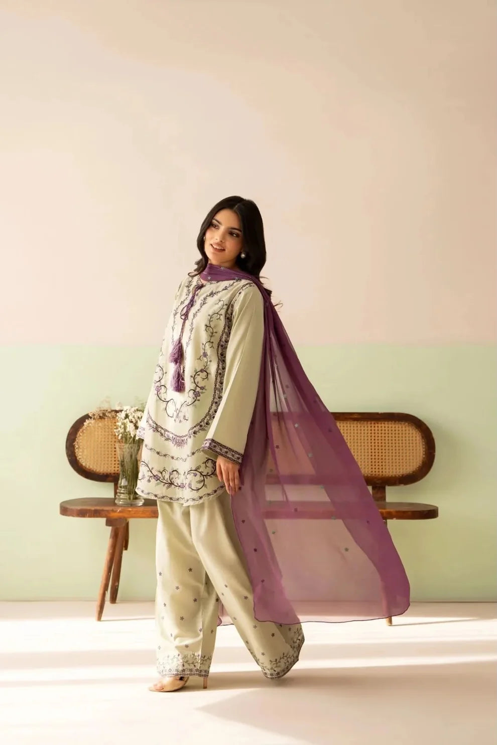 BP-1022 Cotton Unstitched 2-Piece Suit – Bunawat.pk