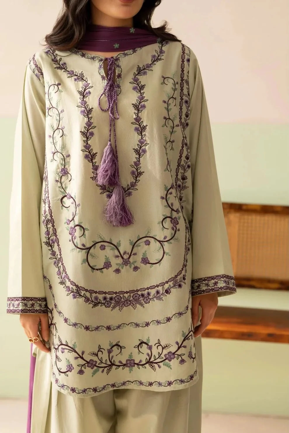 BP-1022 Cotton Unstitched 2-Piece Suit – Bunawat.pk