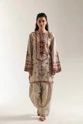 BP-1020 Heavy Embroidered Lawn Suit – Unstitched 2 Piece