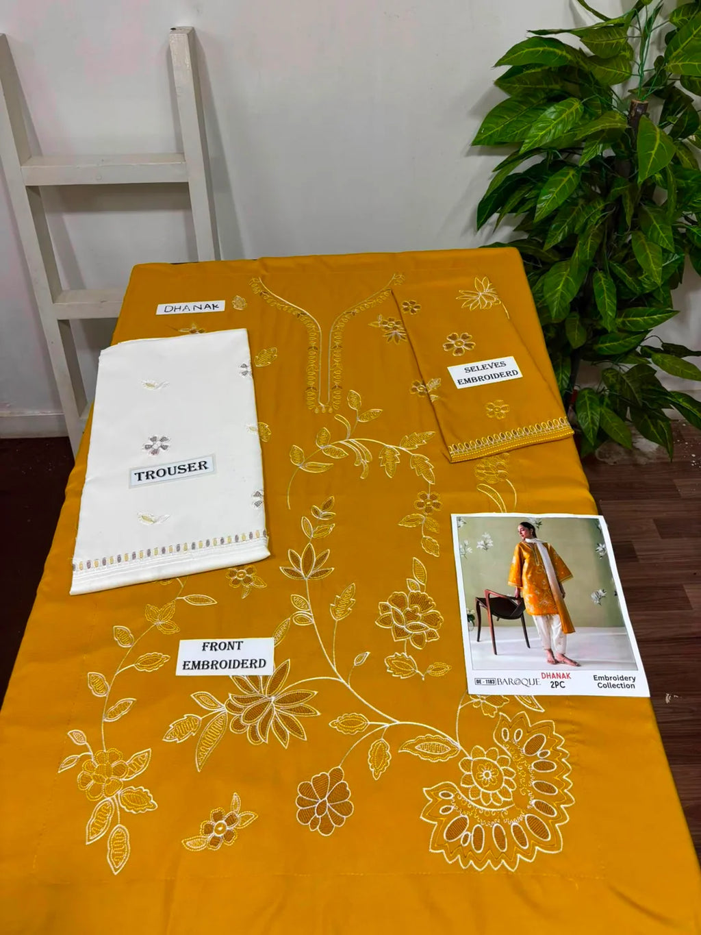 BP-1019 Premium Dhanak Winter Collection 2026 – Unstitched Embroidered 2 Piece Suit